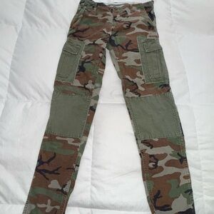 Denim & Supply Ralph Lauren Gray Cargo Pants